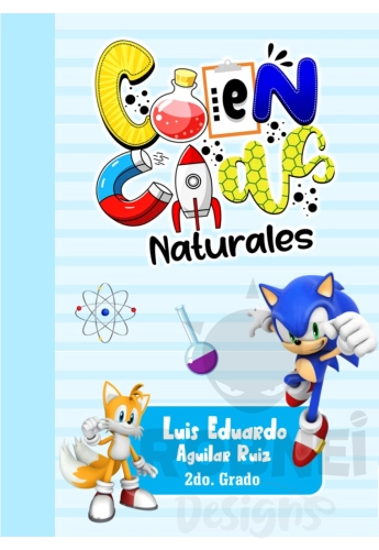 Sonic Ciencias Naturales Portada